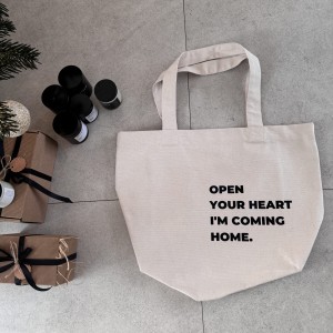 torba OPEN YOUR HEART ecru